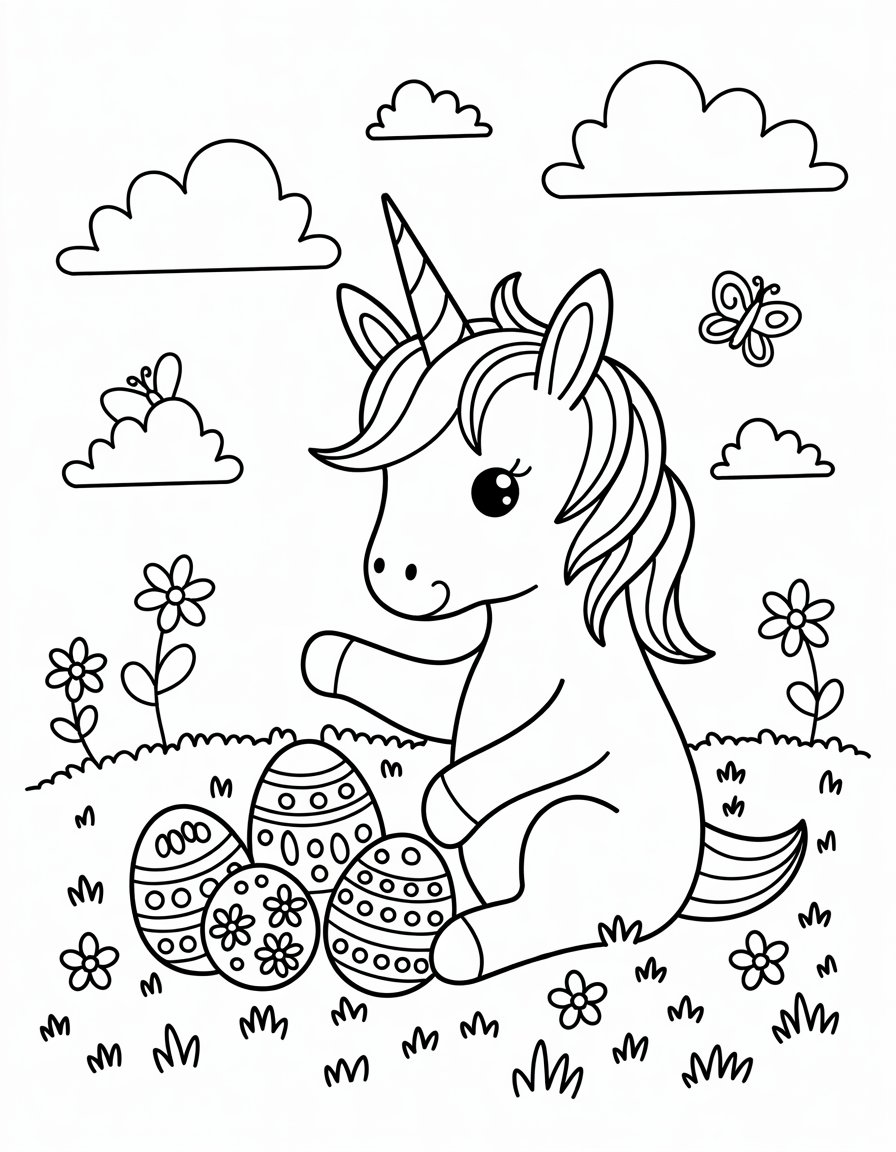 Easter Bunny Unicorn